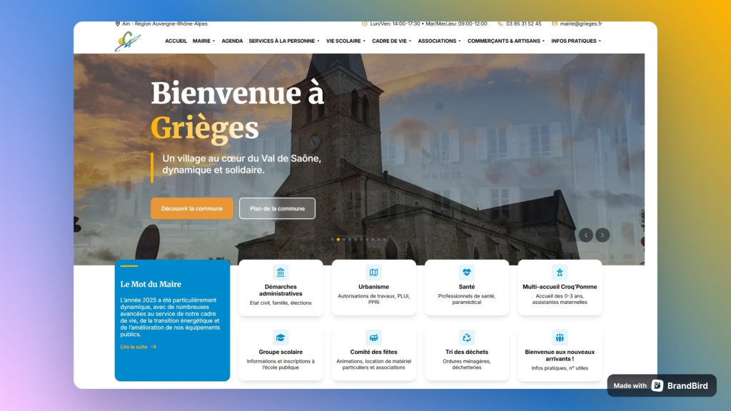 Mairie de Grièges